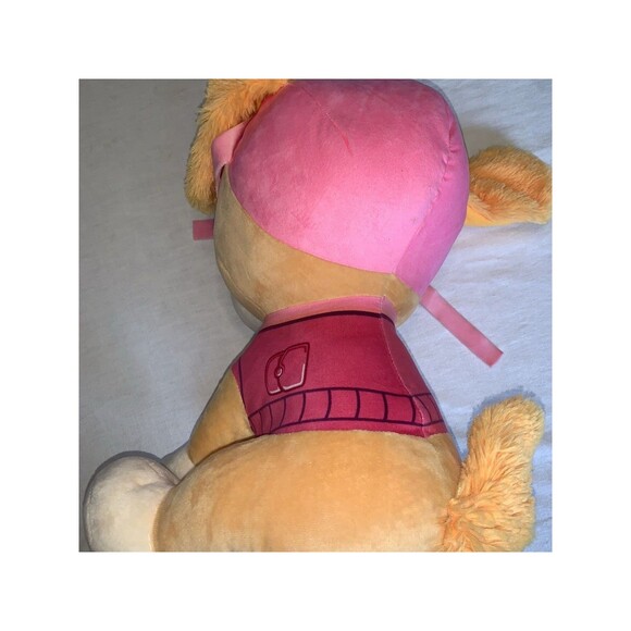 Nickelodeon Paw Patrol Skye Plush Stuffed Girl Puppy Dog Pink Sky Large 15" NWT - Picture 8 of 10